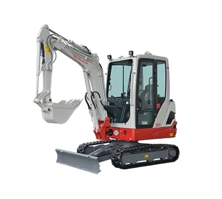Minibagr 2,5 t – Přeprava a pronájem strojů, ATAVA Group Praha